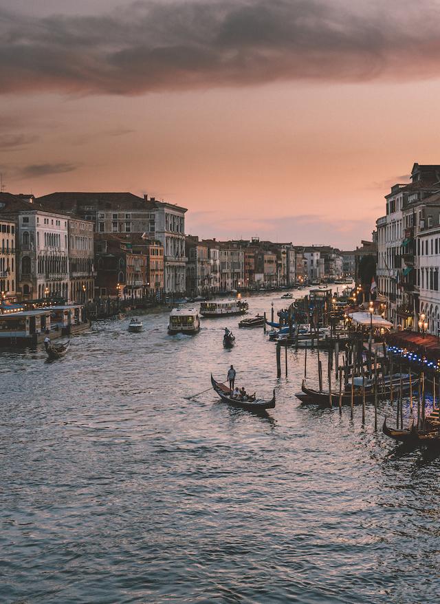rialto sunset