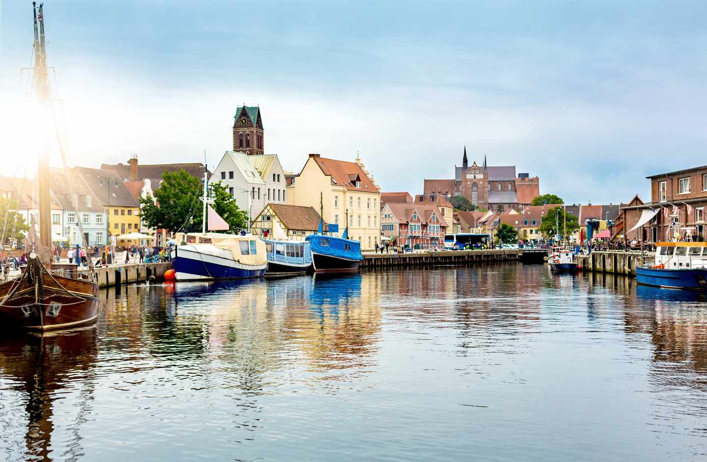 Blick auf Wismar
