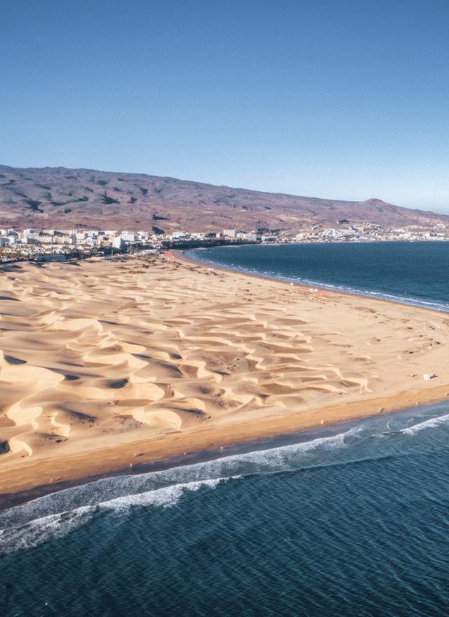 Zu den Angeboten Winterurlaub auf Gran Canaria - die Dünen von Maspalomas