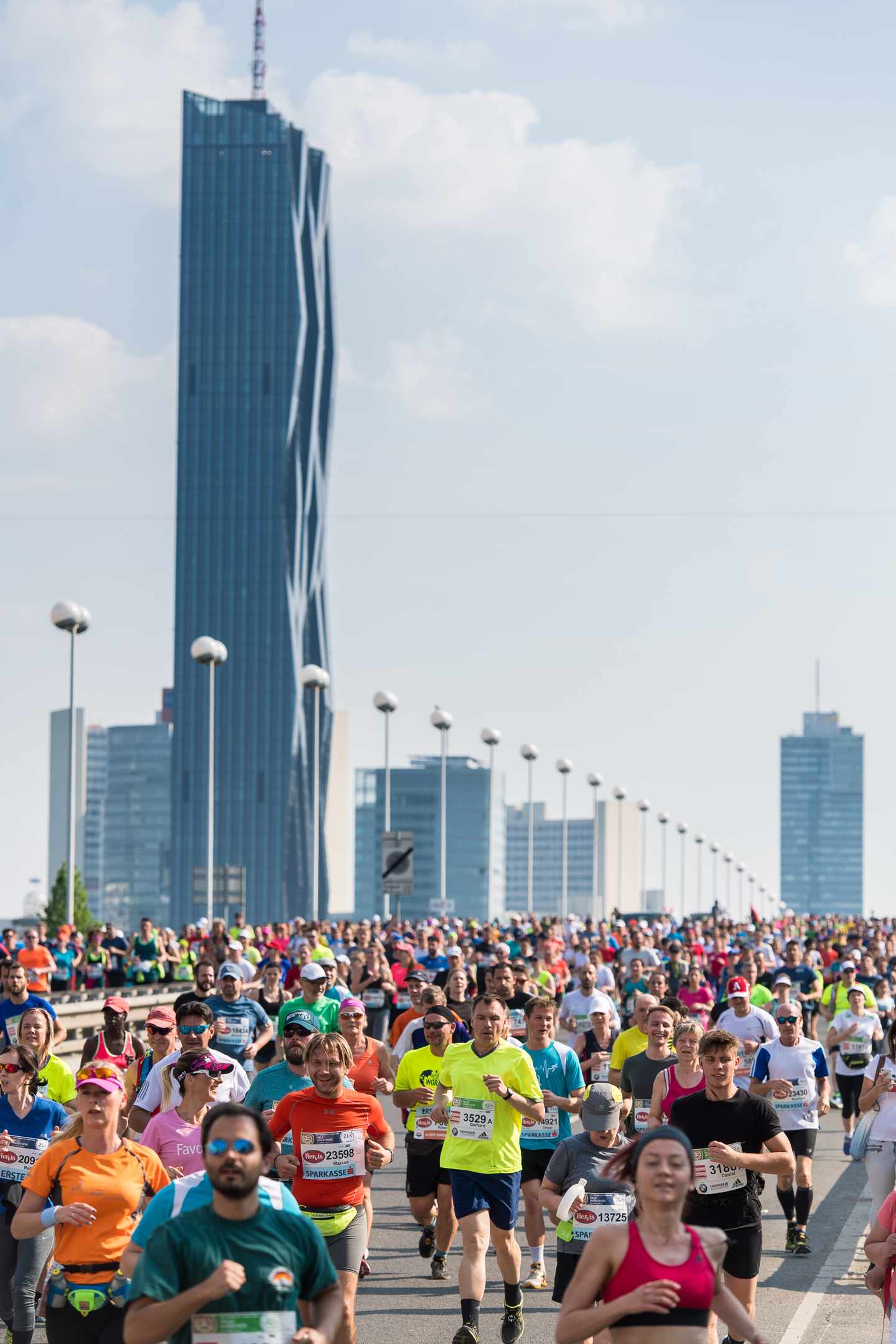 Wien-Marathon: Verlauf vor der Neustadt