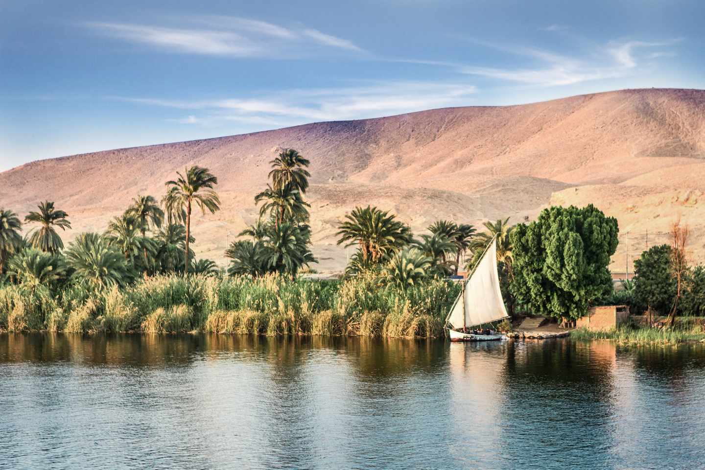 Fellachen in Luxor - Nilkreuzfahrt in Ägypten
