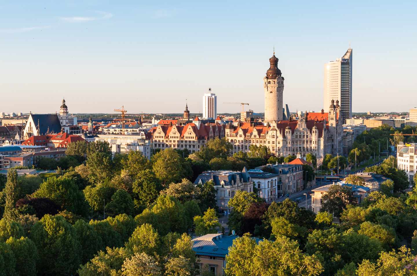 Hotel Leipzig Zentrum: Skyline