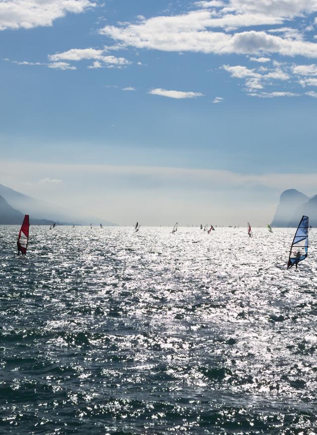 Gardasee surfen
