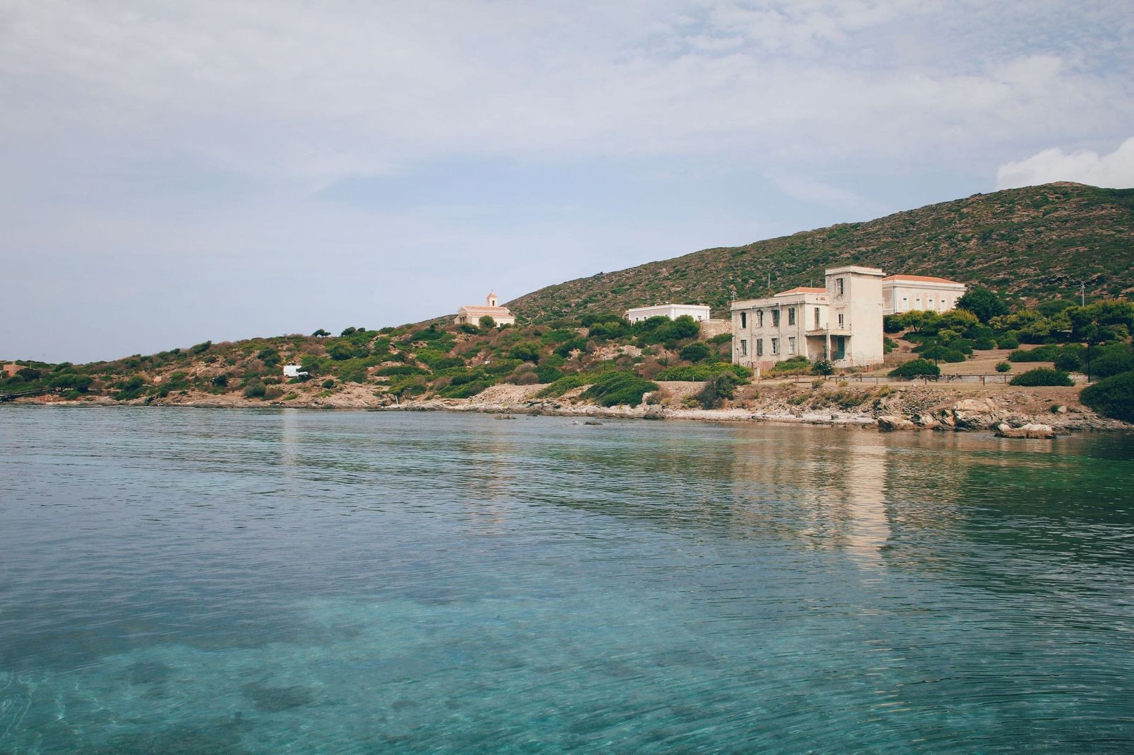 Das Gefängnis von Asinara auf Sardinien