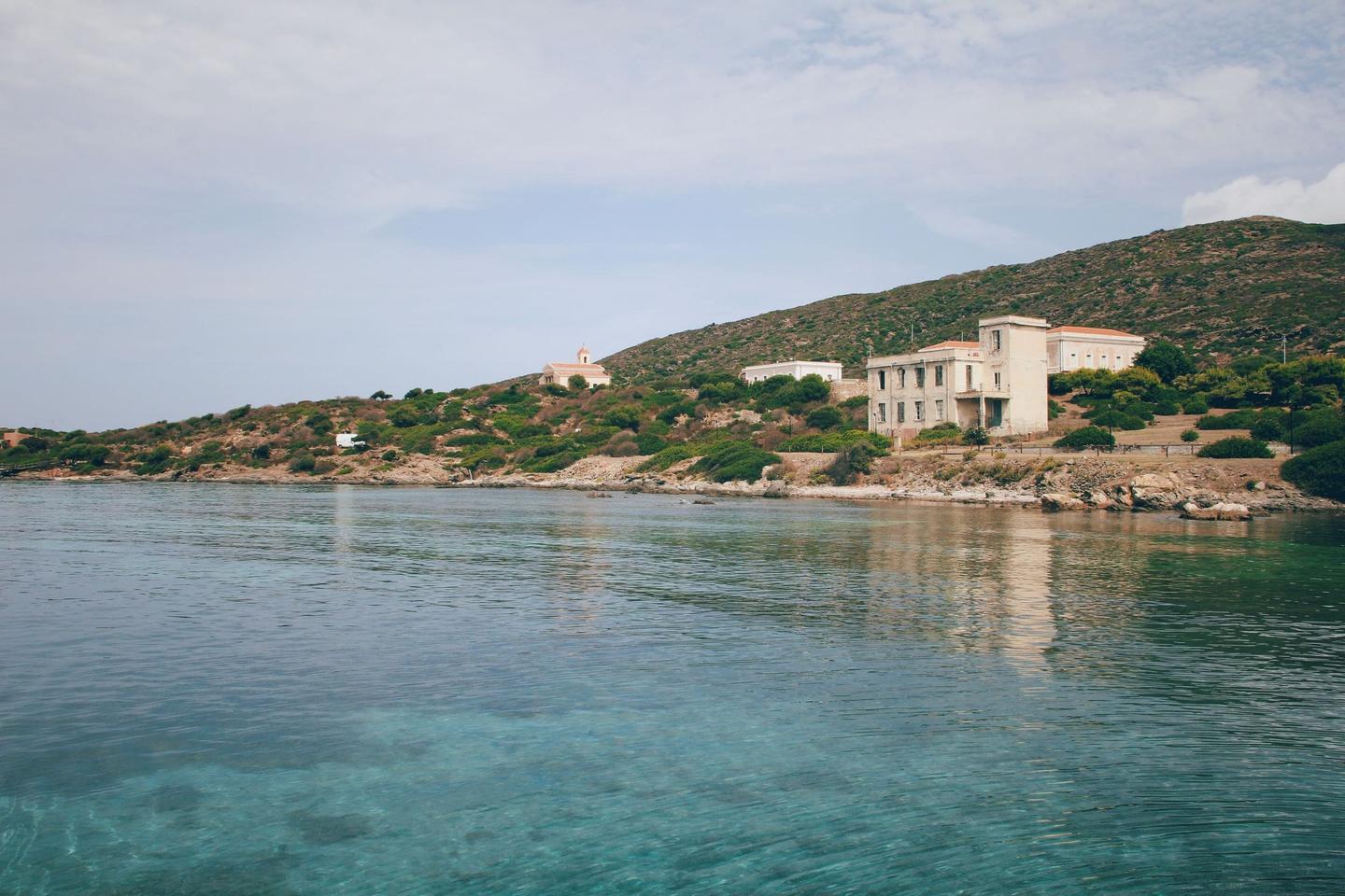 Das Gefängnis von Asinara auf Sardinien