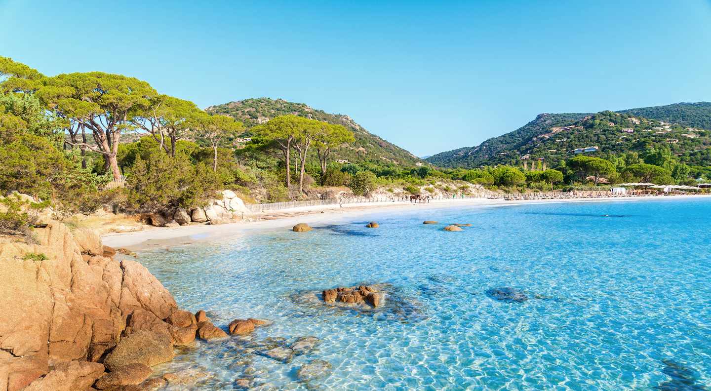 Strand in Frankreich