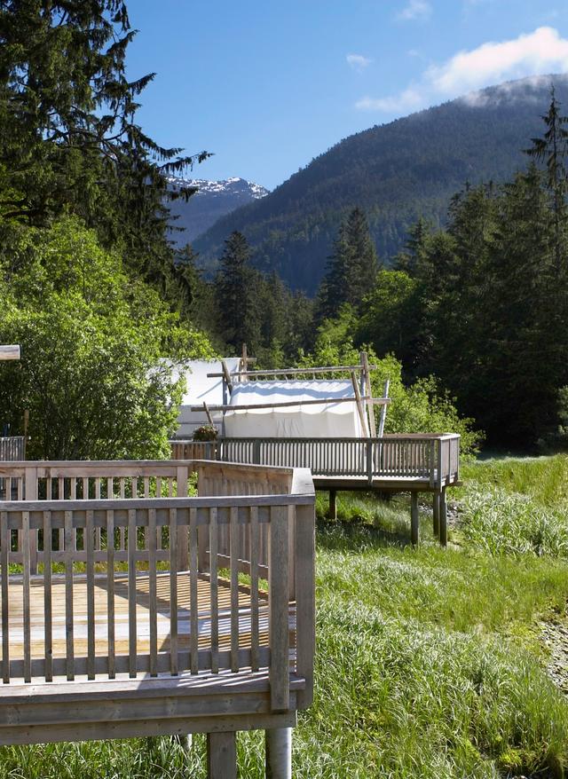 Glamping in Kanada