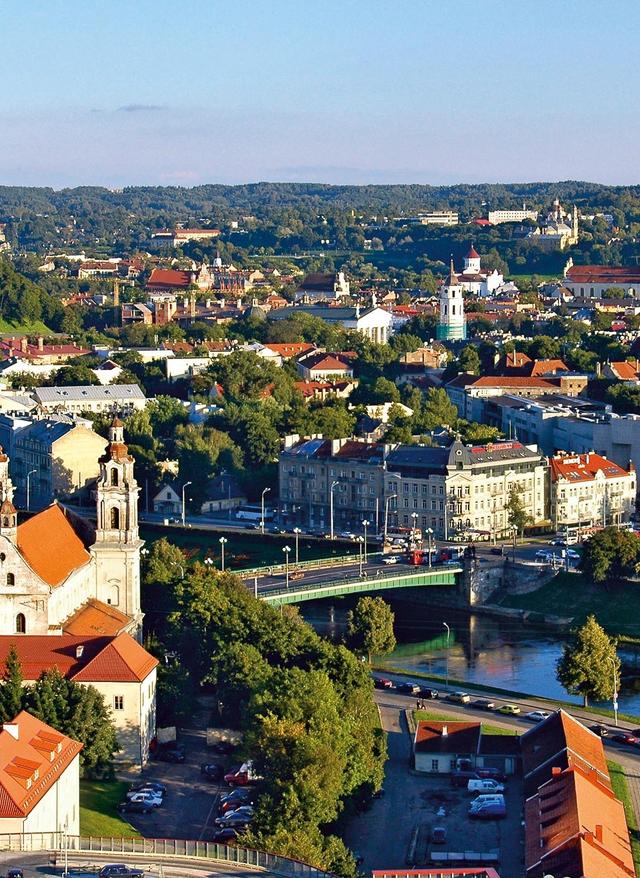 Hotel in Litauen buchen Stadtansicht von Vilnius, Litauen