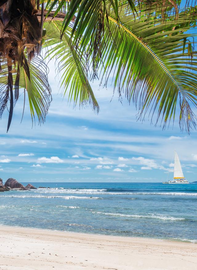 Jamaika Montego Bay Meer von oben am Strand