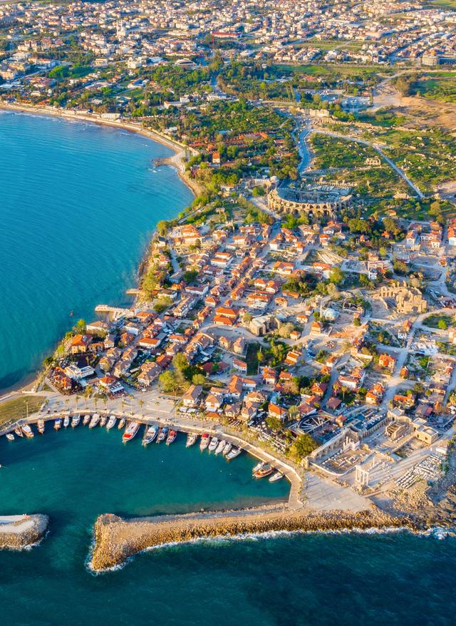 Side an der Türkischen Riviera