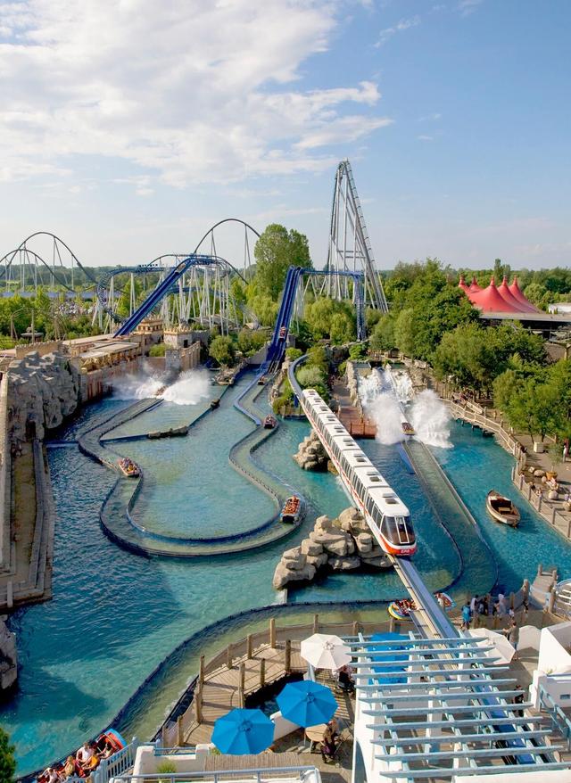Hotel in Rust buchen Europapark von oben