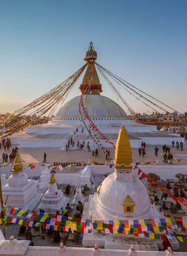 Zur Rundreise Nepal Kathmandu Stupa