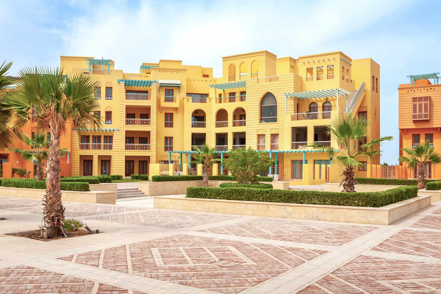 GettyImages-2255289199.jpg Neue Häuser in der Stadt El Gouna, Ägypten
