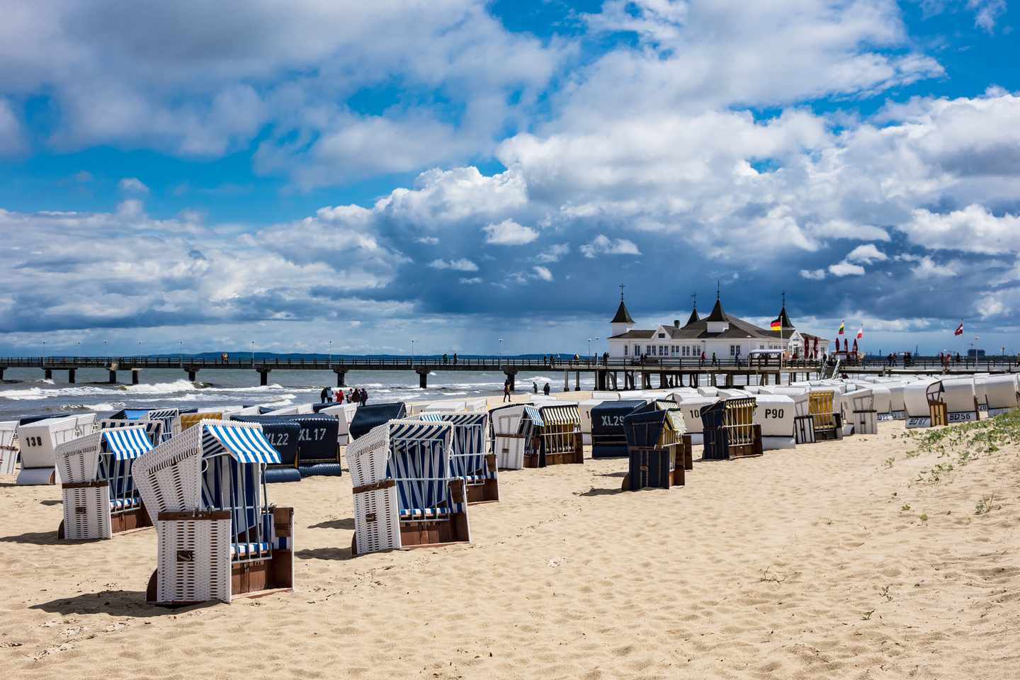 Hotel auf Usedom mit Frühstück:  der Pier in Ahlbeck