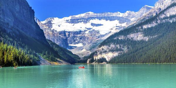 Kanadas Nationalparks mit Seen und Gletschern