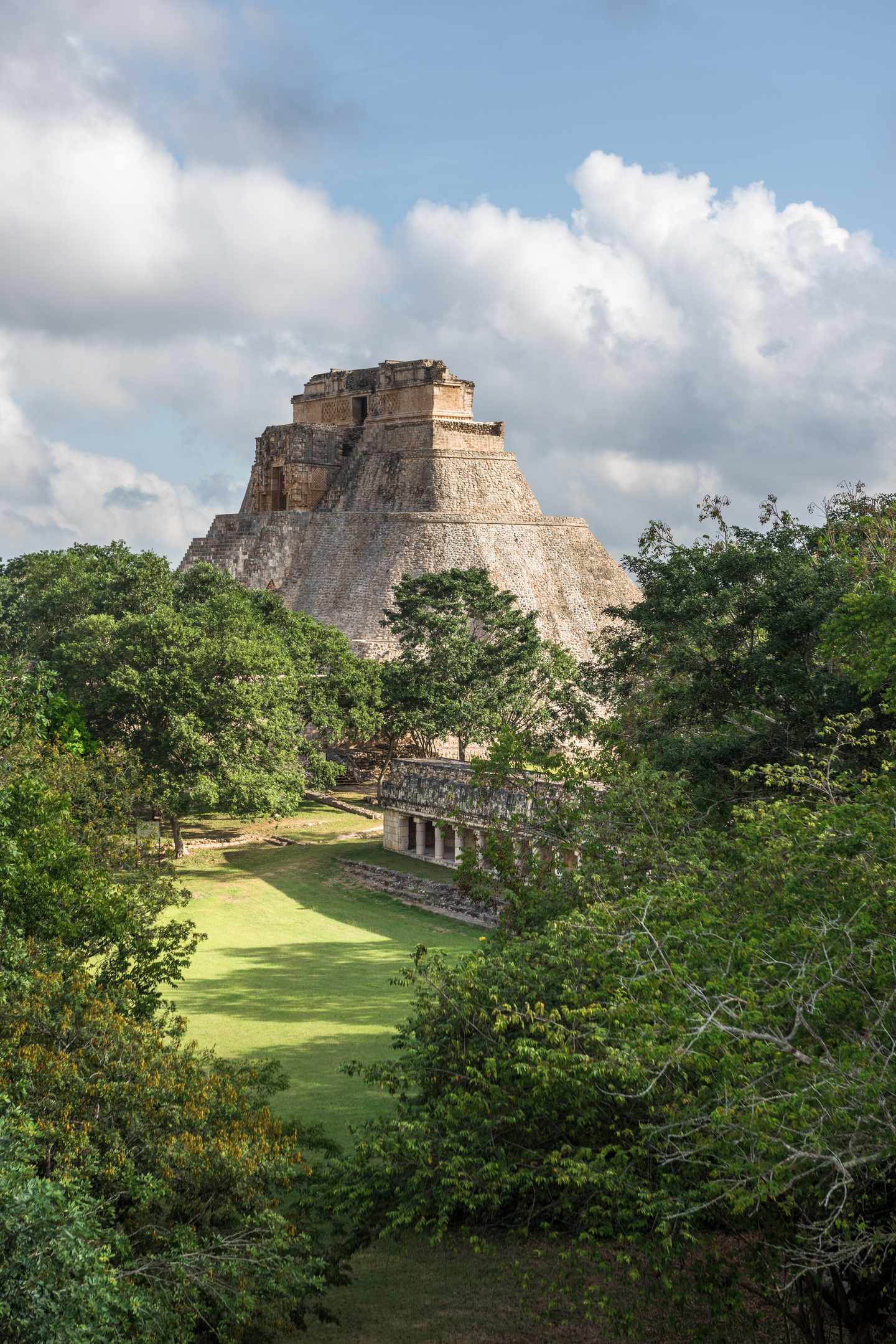 Tempelpyramide in Yucatan