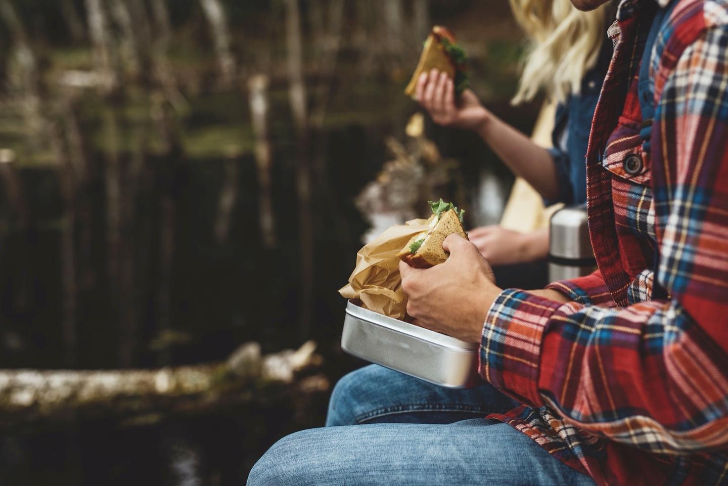 Verpflegung beim Wandern