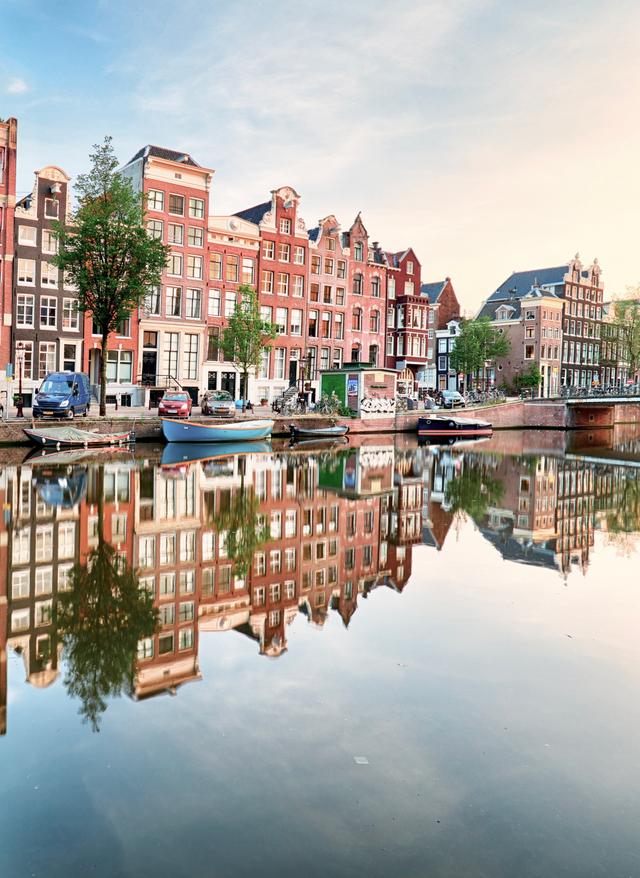 Sommer in Amsterdam Amsterdam Brücke