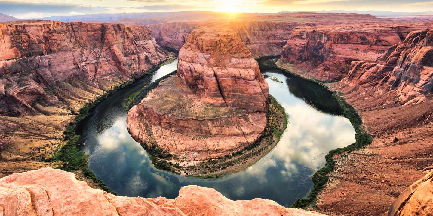 blta36a025df053e0c5-usa-arizona-horseshoe-bend-colorado-river-g-596795812.jpg Sonnenuntergang über Horseshoe Bend, der Flussschleife des Colorado River bei Page in Arizona, USA