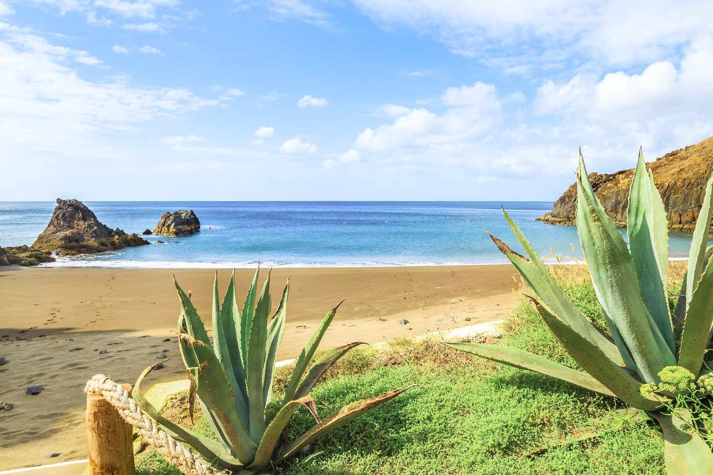 Der Prainha-Strand im Osten Madeiras