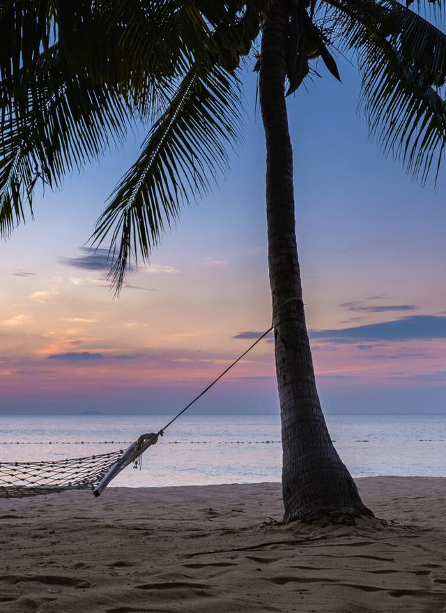 Thailand im Sonnenuntergang
