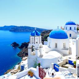 Urlaub in Santorin