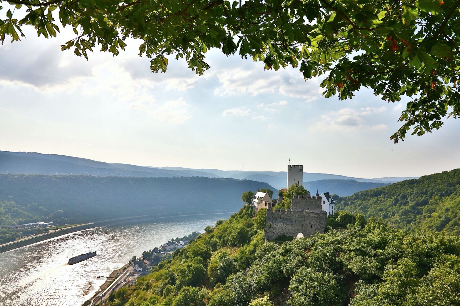 Wandern am Rhein