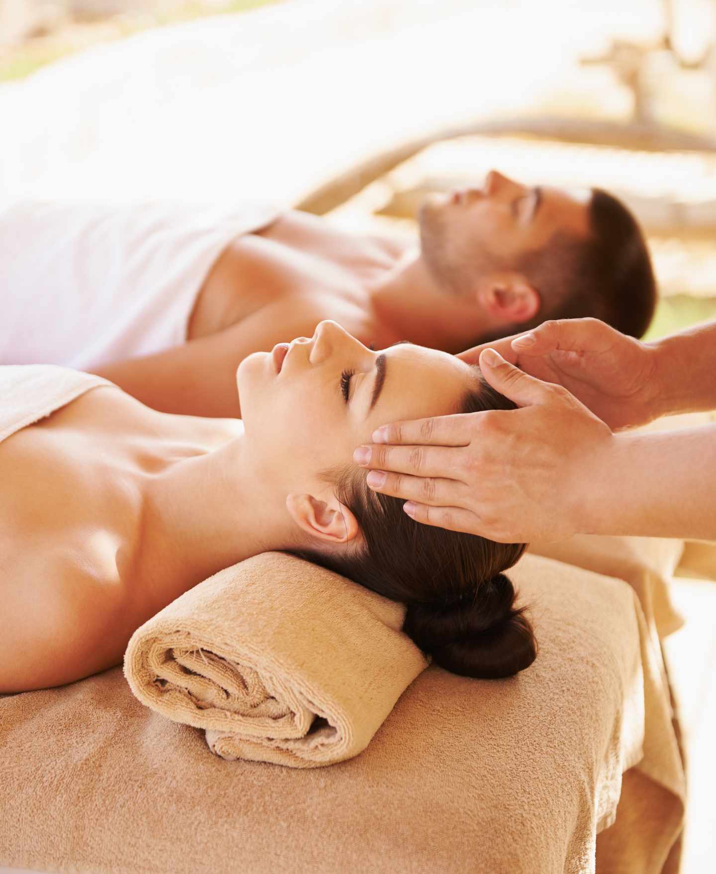 Zweisamkeit und Entspannung bei einer wohltuenden Massage 