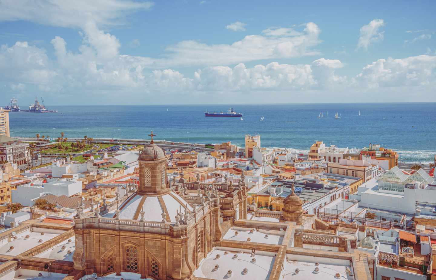 Blick auf Las Palmas