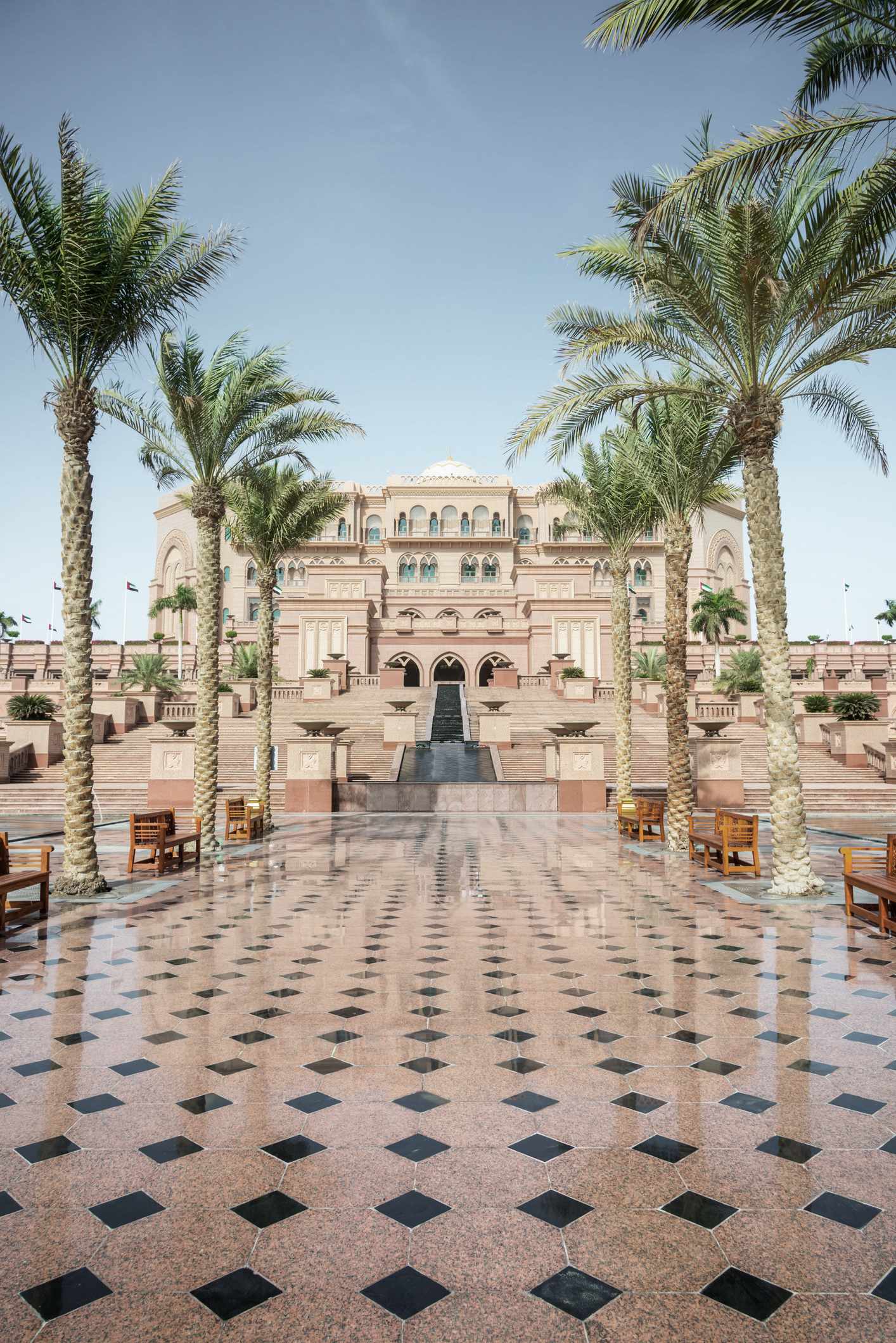 Emirates Palace in Abu Dhabi