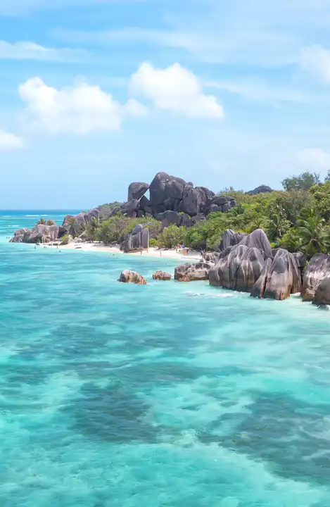 Zu den Angeboten Seychellen: La Digue, Anse Source d'Argent