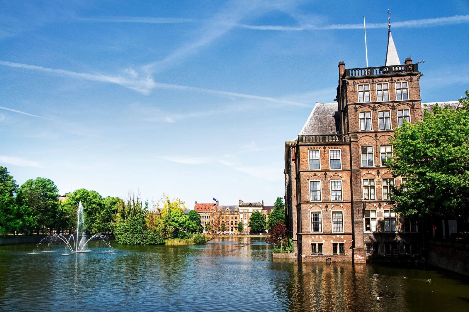 Das niederländische Parlamentsgebäude