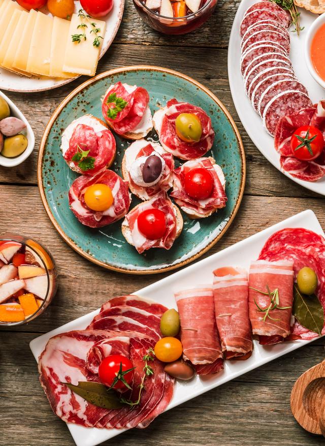 Spaniens Tapas und Pinchos