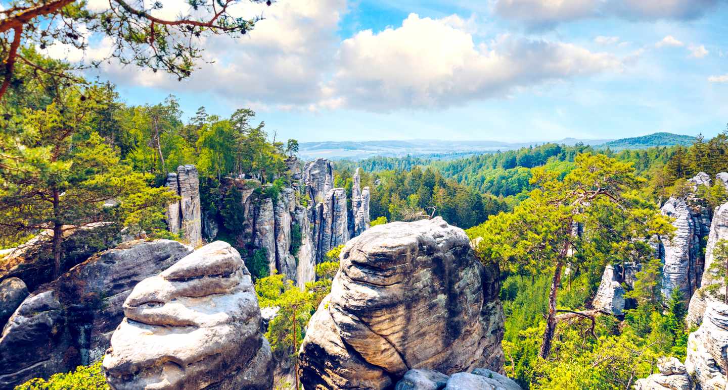 Landschaft in Tschechien