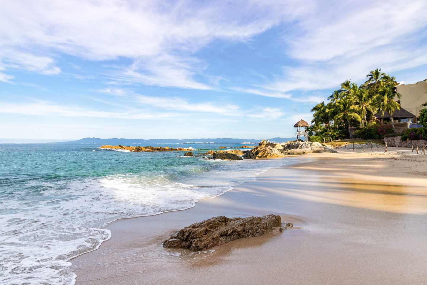 MEF8E2~1.JPG Mexiko Urlaub: Schöner Morgen am Strand von Conchas Chinas, Puerto Vallarta