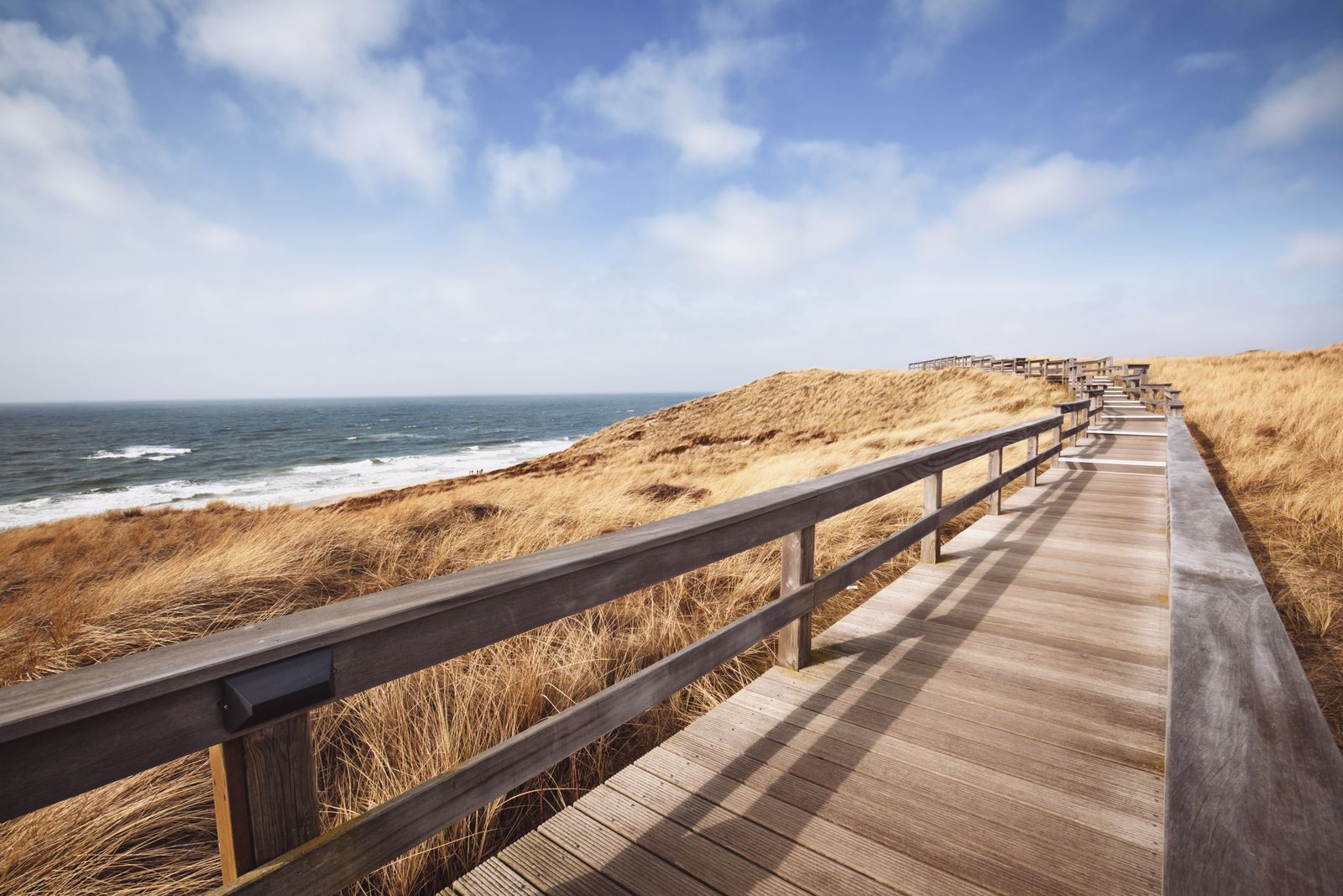 Steg am Strand von Sylt
