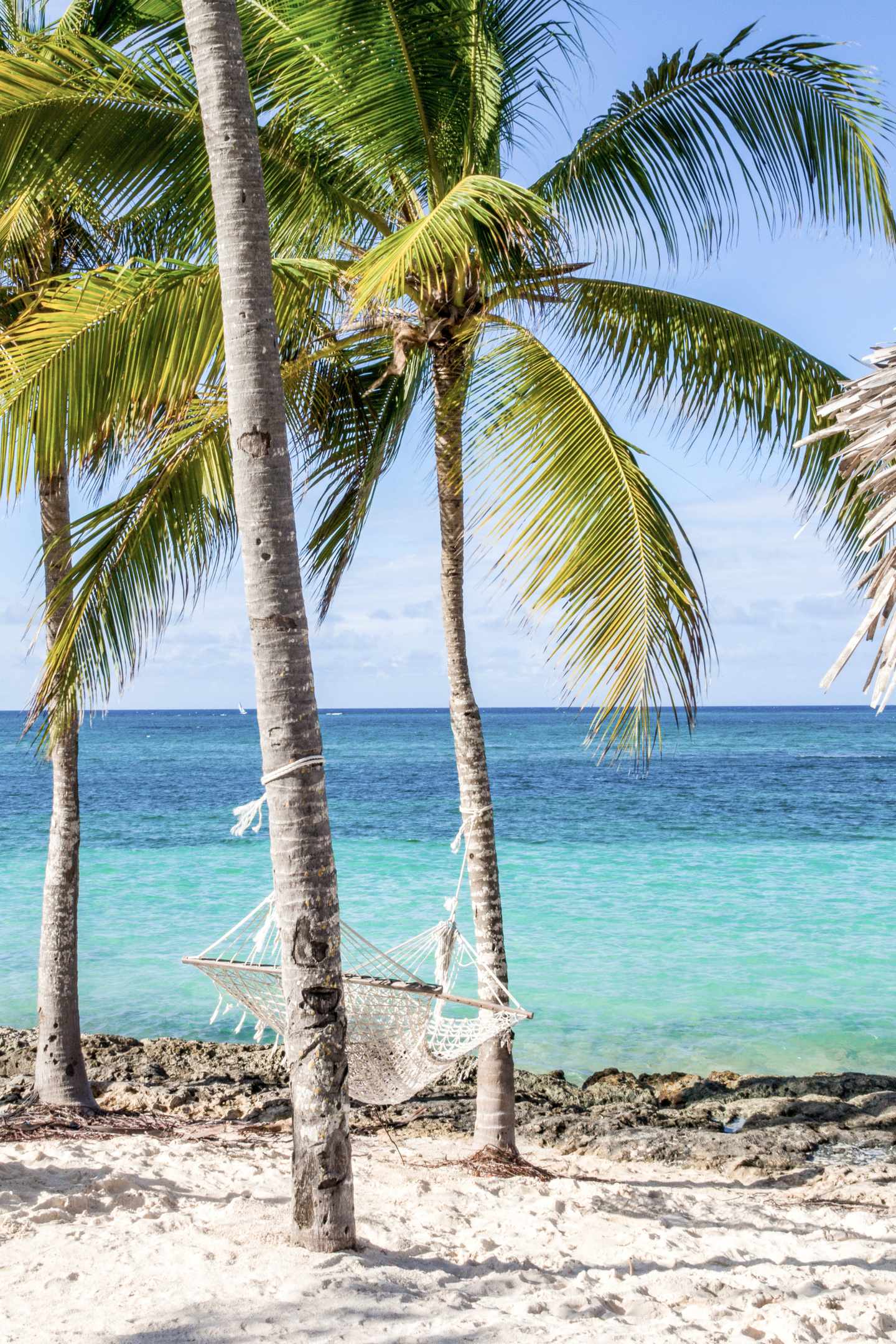 Kuba Urlaub: Hängematte am Strand von Guardalavaca