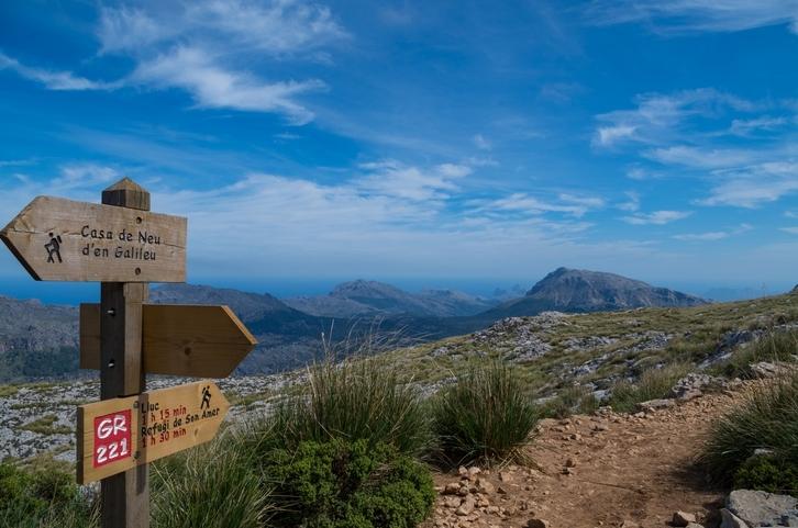 Erweiterung der Trockensteinmauer-Route in der Serra Tramuntana