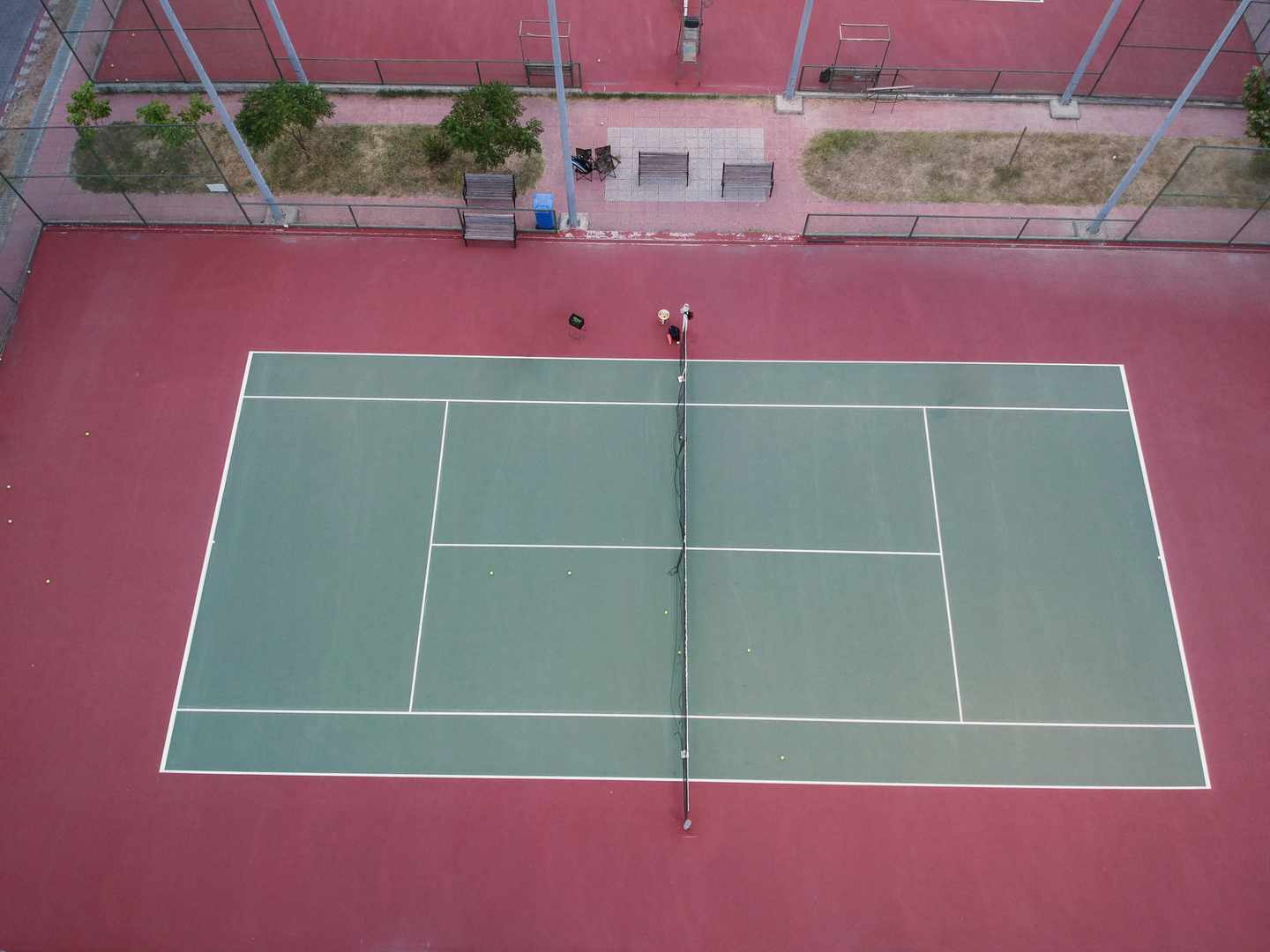 Tennisplatz in Side