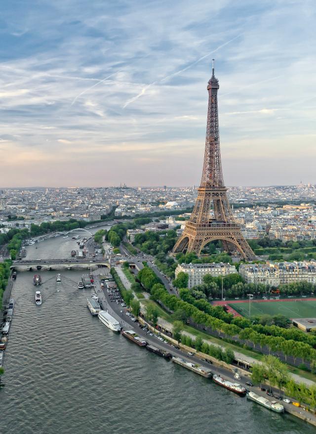 Sommer in Paris Paris Eiffelturm