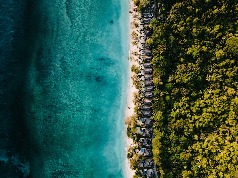 Silhouette Beach, Seychellen